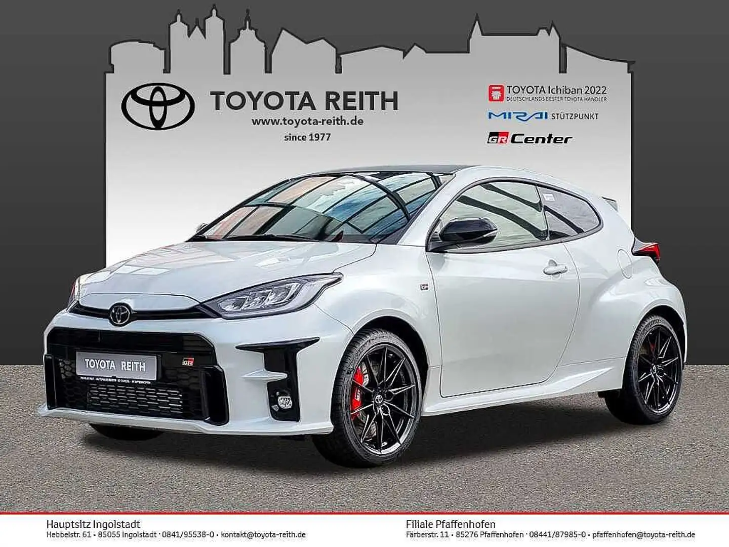 Toyota GR Yaris WRC Triple Edition mit High-Performance-P Weiß - 1