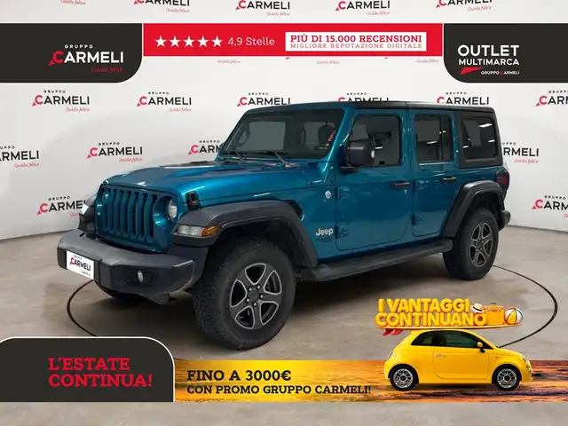2021 Jeep Wrangler in Blue for sale