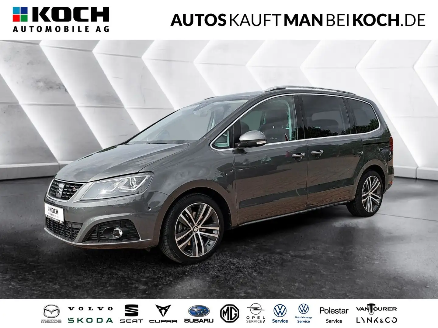 SEAT Alhambra 1.4 TSI DSG FR-Line PLA ACC SHZ FSE Klima Grau - 1