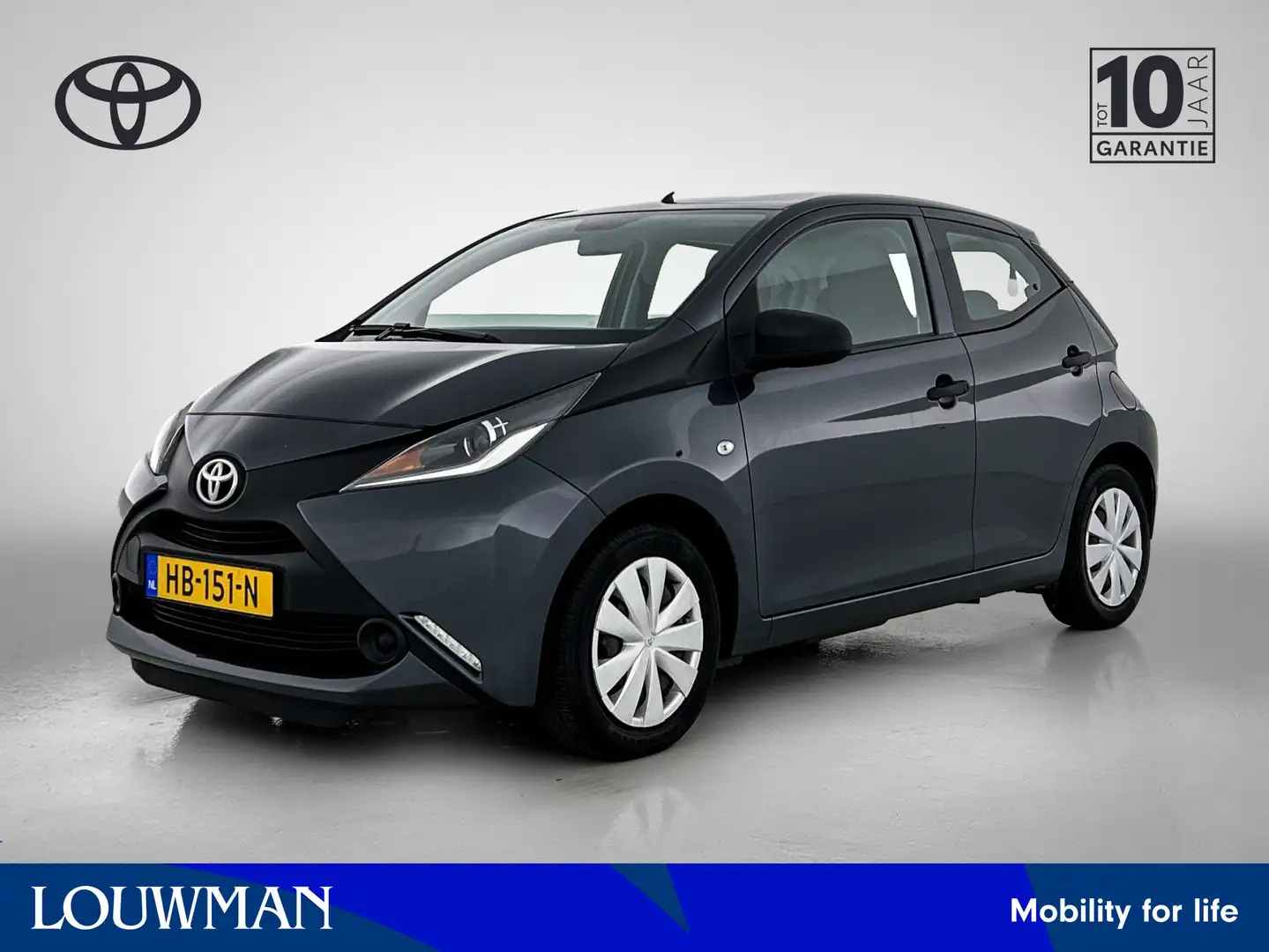 Toyota Aygo 1.0 VVT-i x-now | Airco | Dealer onderhouden | Grijs - 1