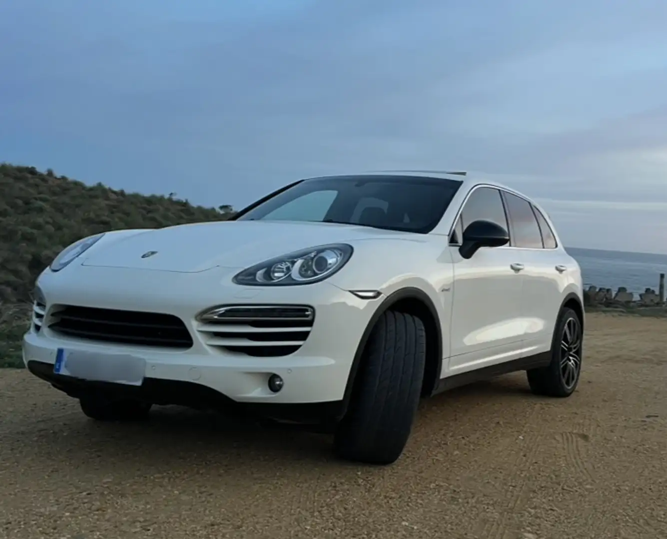 Porsche Cayenne Diesel Aut. Blanco - 2