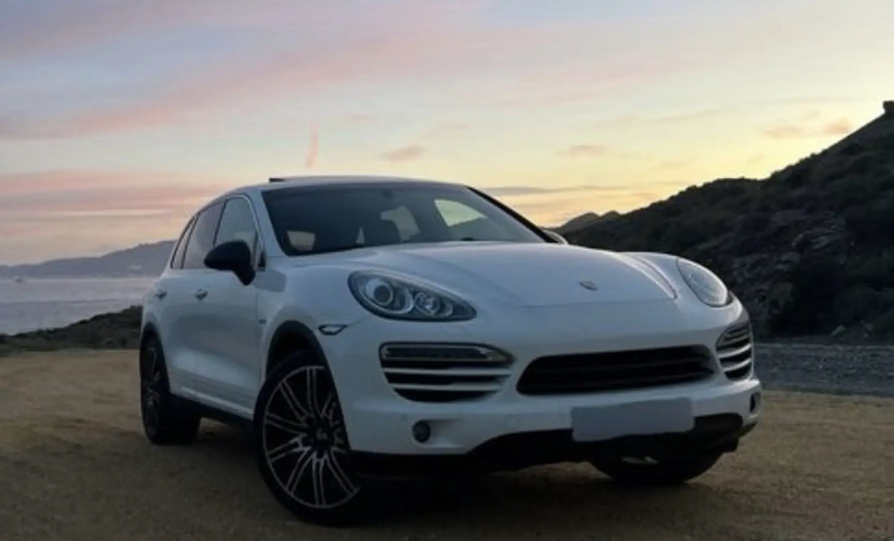 Porsche Cayenne Diesel Aut. Blanco - 1