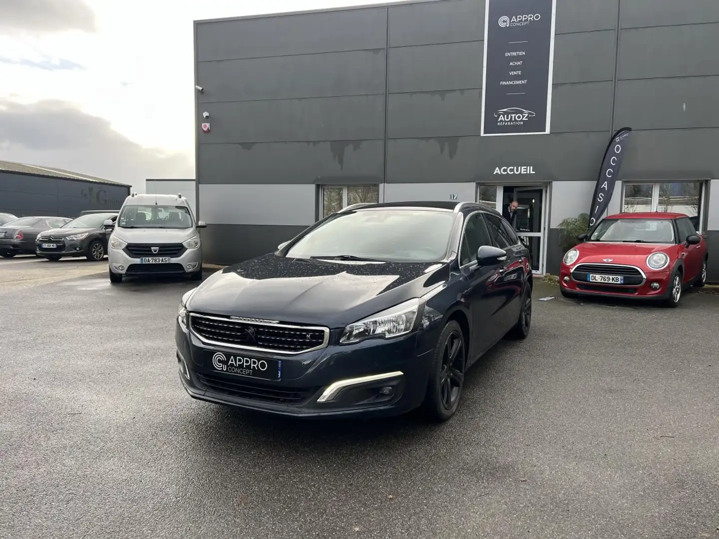 Peugeot 508 SW 2.0 BlueHDi 16V S\u0026S - 180 - BV EAT6  Allure PHASE 2 Bleu - 1