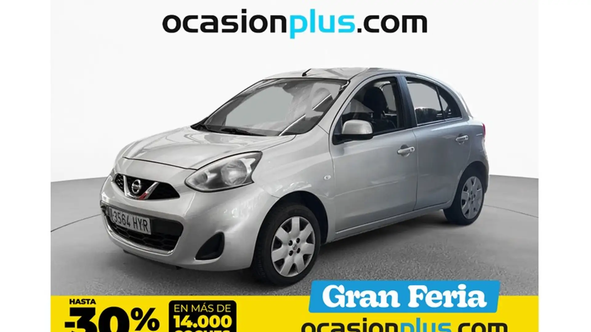 Nissan Micra 1.2 Acenta Zilver - 1