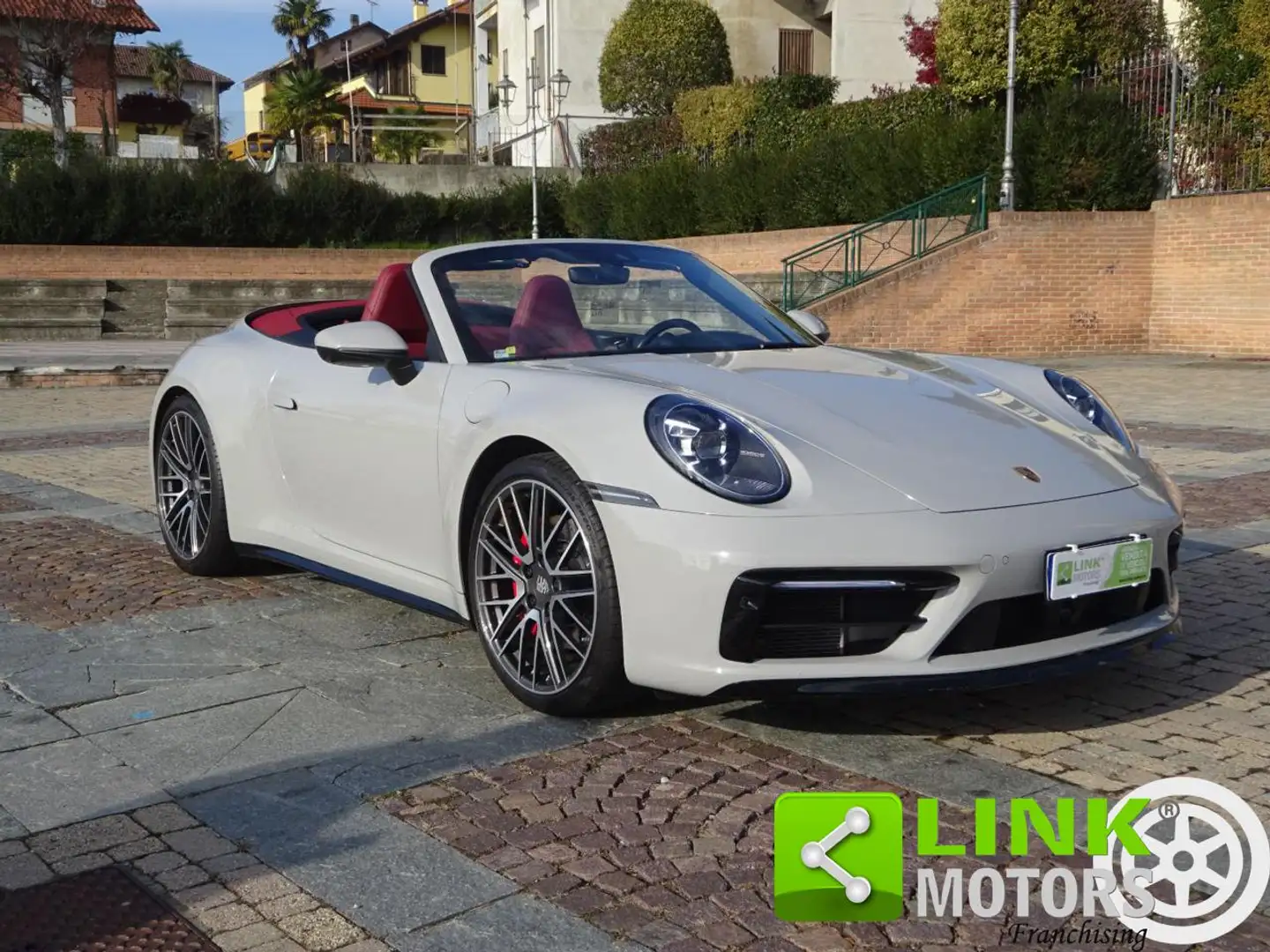 Porsche 992 911 Carrera 4S Cabriolet PDK FULL 24.500 KM Weiß - 1