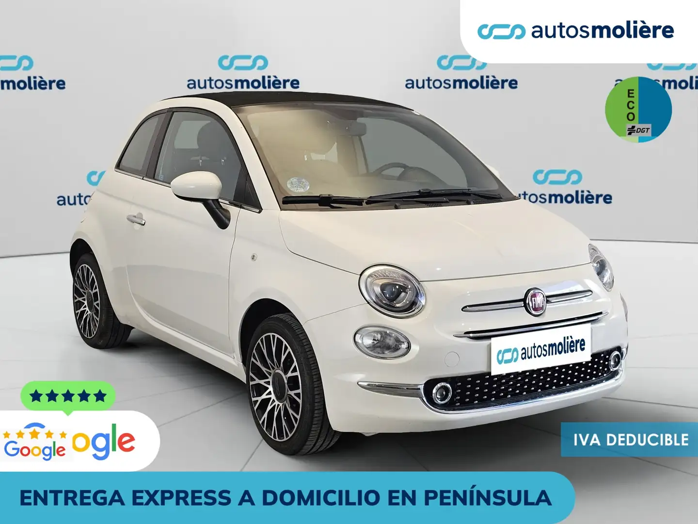 Fiat 500C 1.0 Hybrid Dolcevita 52kW Blanco - 2