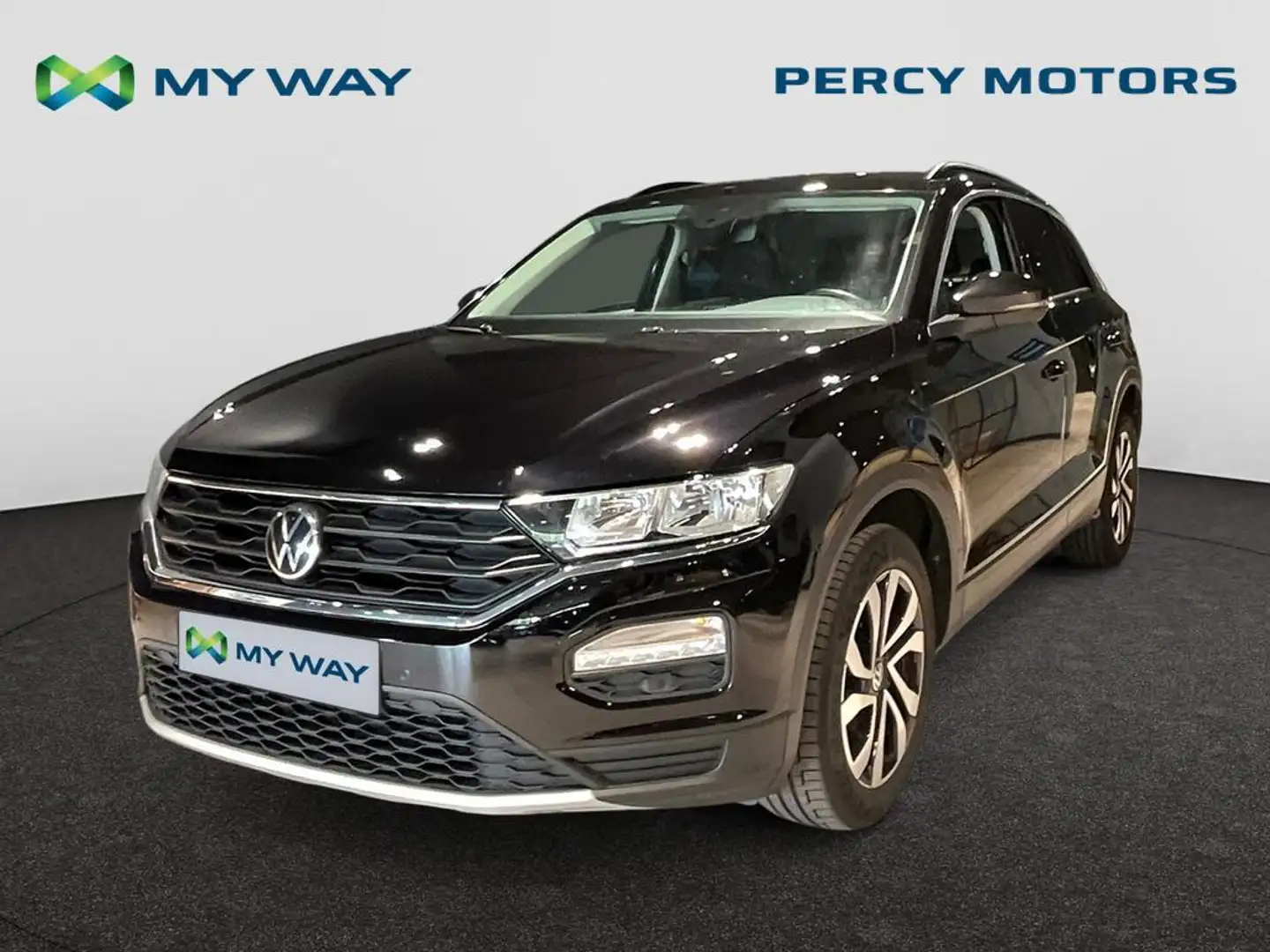 Volkswagen T-Roc T-Roc ACTIVE 1.0 OPF 81 kW (110 ch) 6 vitesses manuel Noir - 1