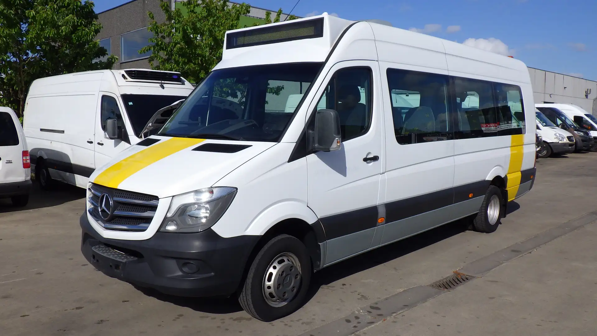 Mercedes-Benz Sprinter 513 Belbus (Stock ID 226) Blanc - 1
