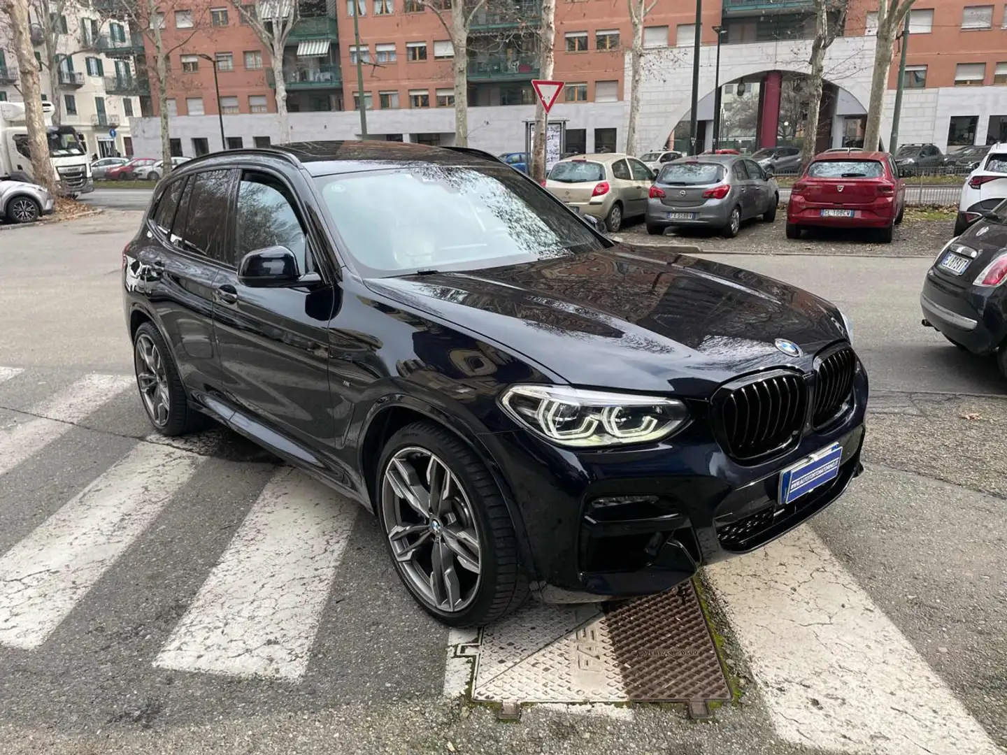 BMW X3 xDriveM40d LED-TETTO-PELLE-AUTOMATICO!!! Nero - 2