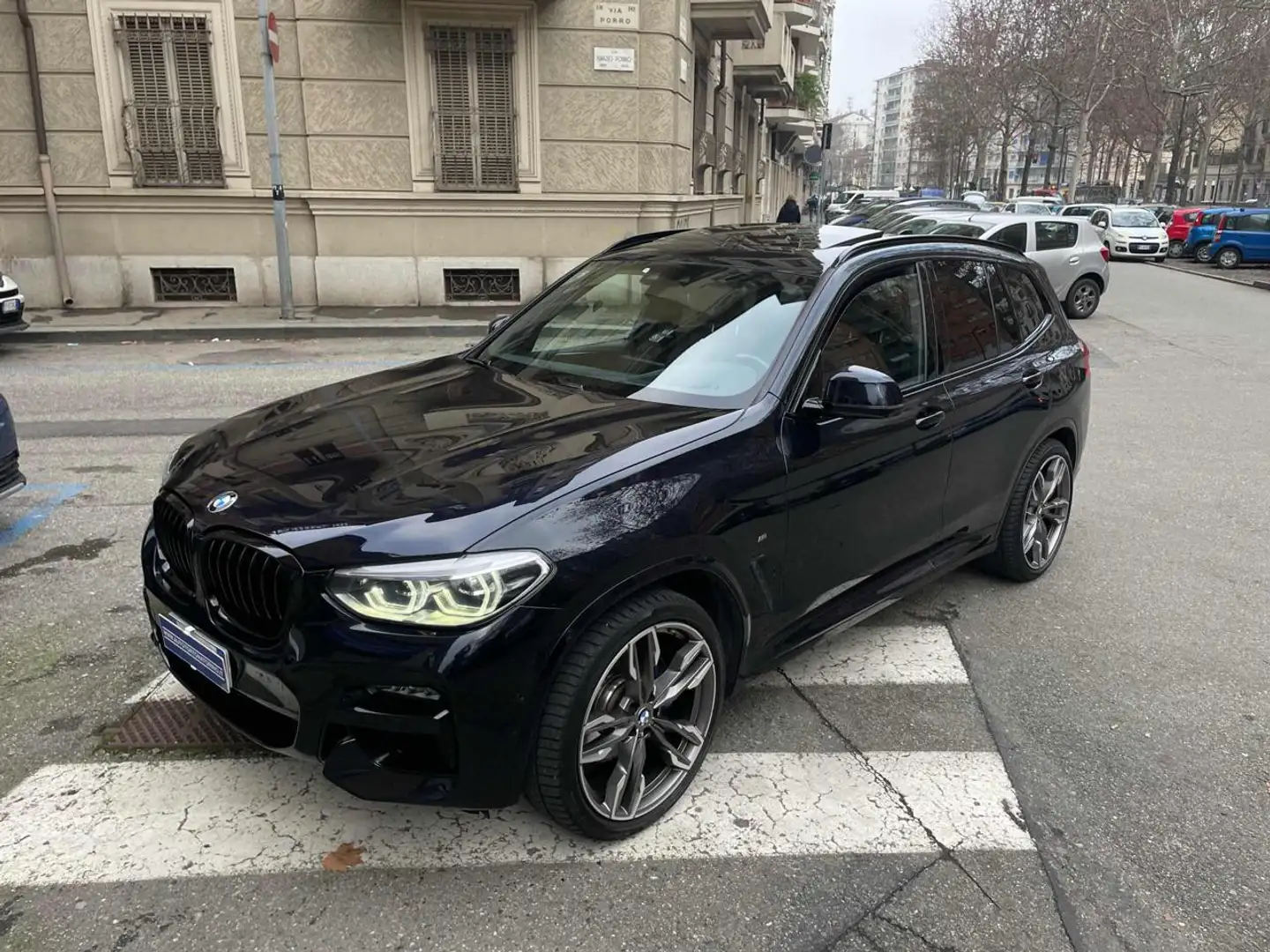 BMW X3 xDriveM40d LED-TETTO-PELLE-AUTOMATICO!!! Nero - 1