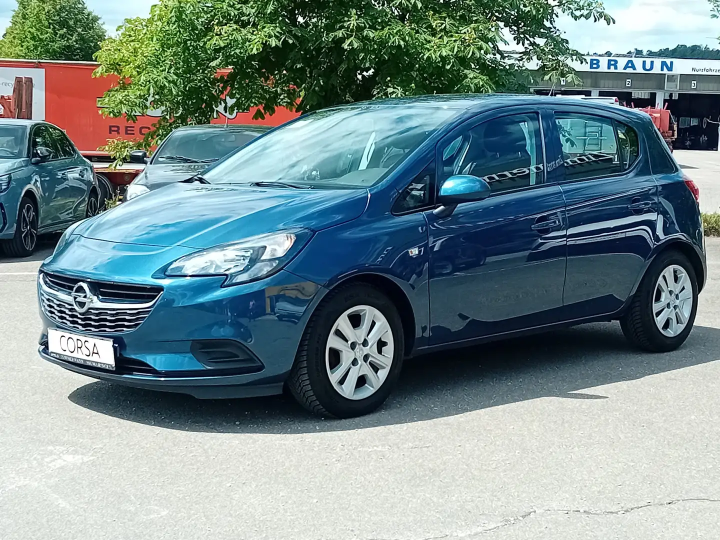 Opel Corsa E Edition ecoFlex Blau - 2
