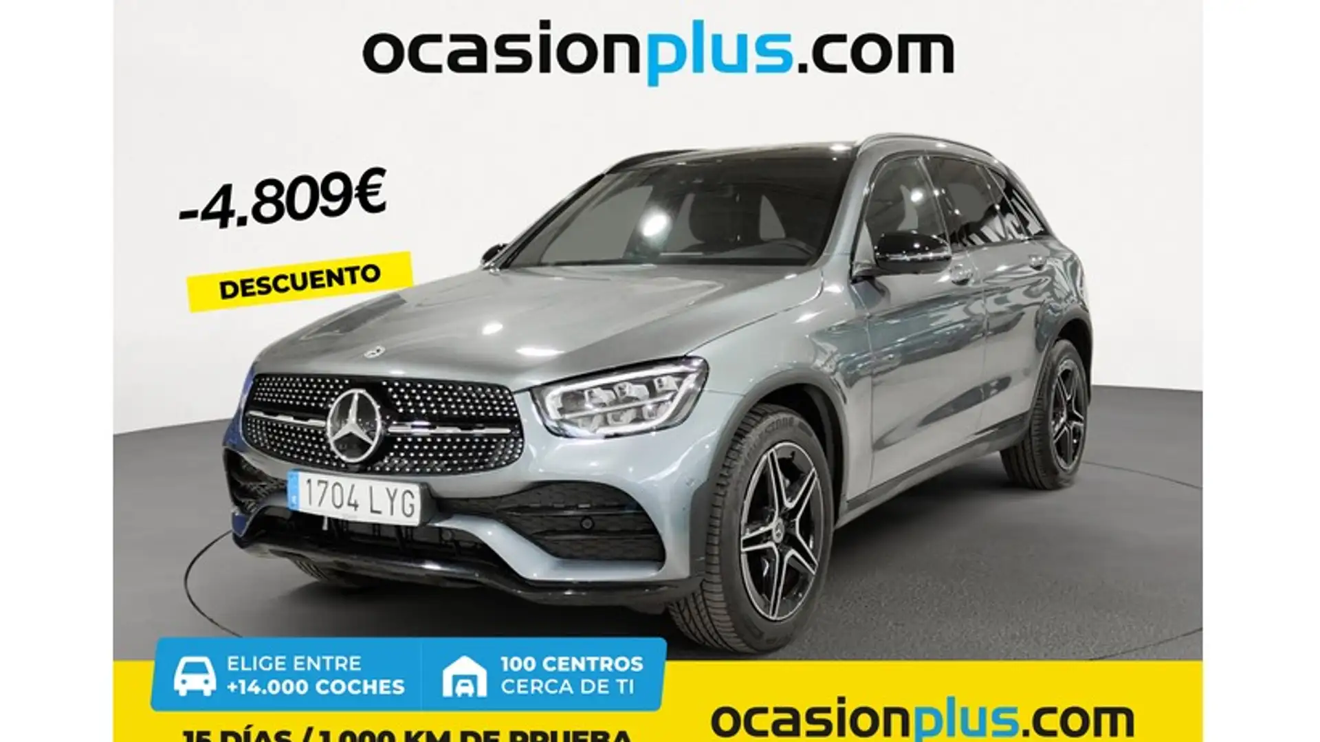 Mercedes-Benz GLC 300 4Matic 9G-Tronic Gris - 1