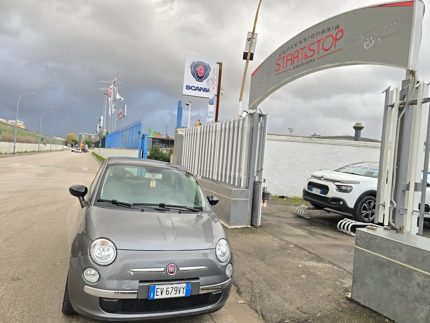 Fiat 500 Fiat 500 1.2 EasyPower Lounge Gris - 2