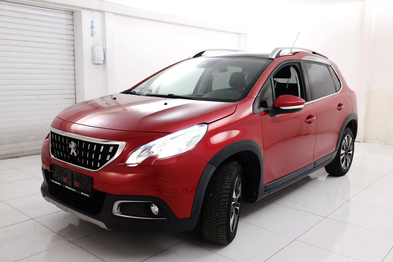 Peugeot 2008 1.2 110 CV 1ER PROPRIETAIRE # TOIT PANO CAMERA Rojo - 2