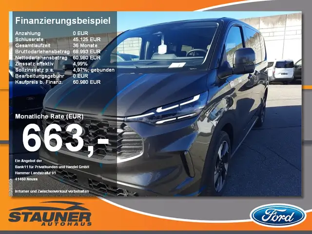 Ford Tourneo Custom 2.0l EcoBlue 320L1 Sport AWD AHK