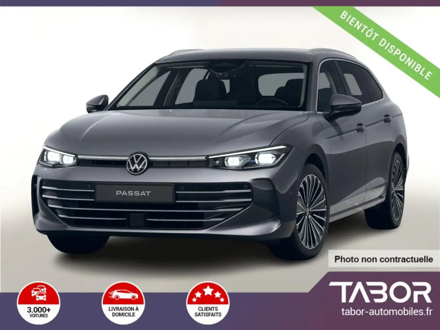 Volkswagen Passat Variant Variant eTSI 150 DSG Elegance Gris - 1