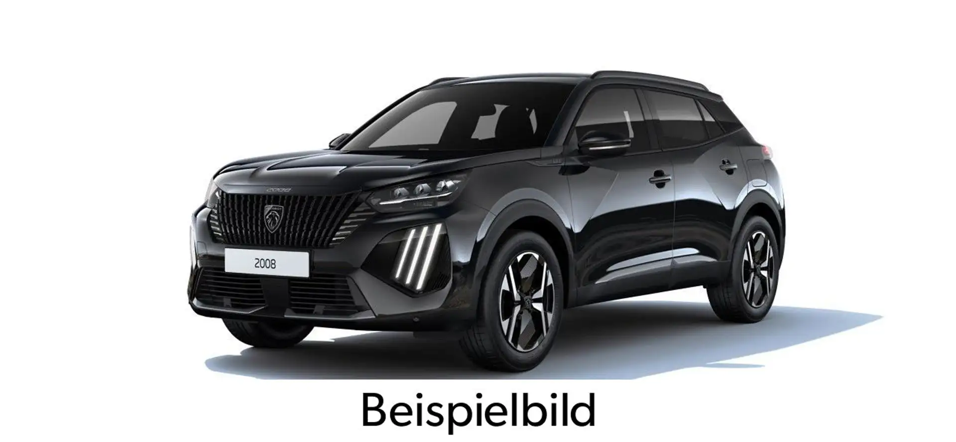 Peugeot 2008 GT Hybrid T.leder,R.Cam,Tempo,Navi Noir - 1
