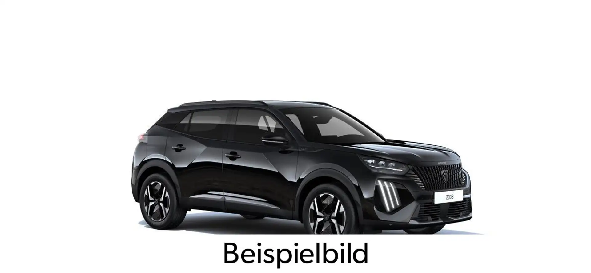 Peugeot 2008 GT Hybrid T.leder,R.Cam,Tempo,Navi Noir - 2