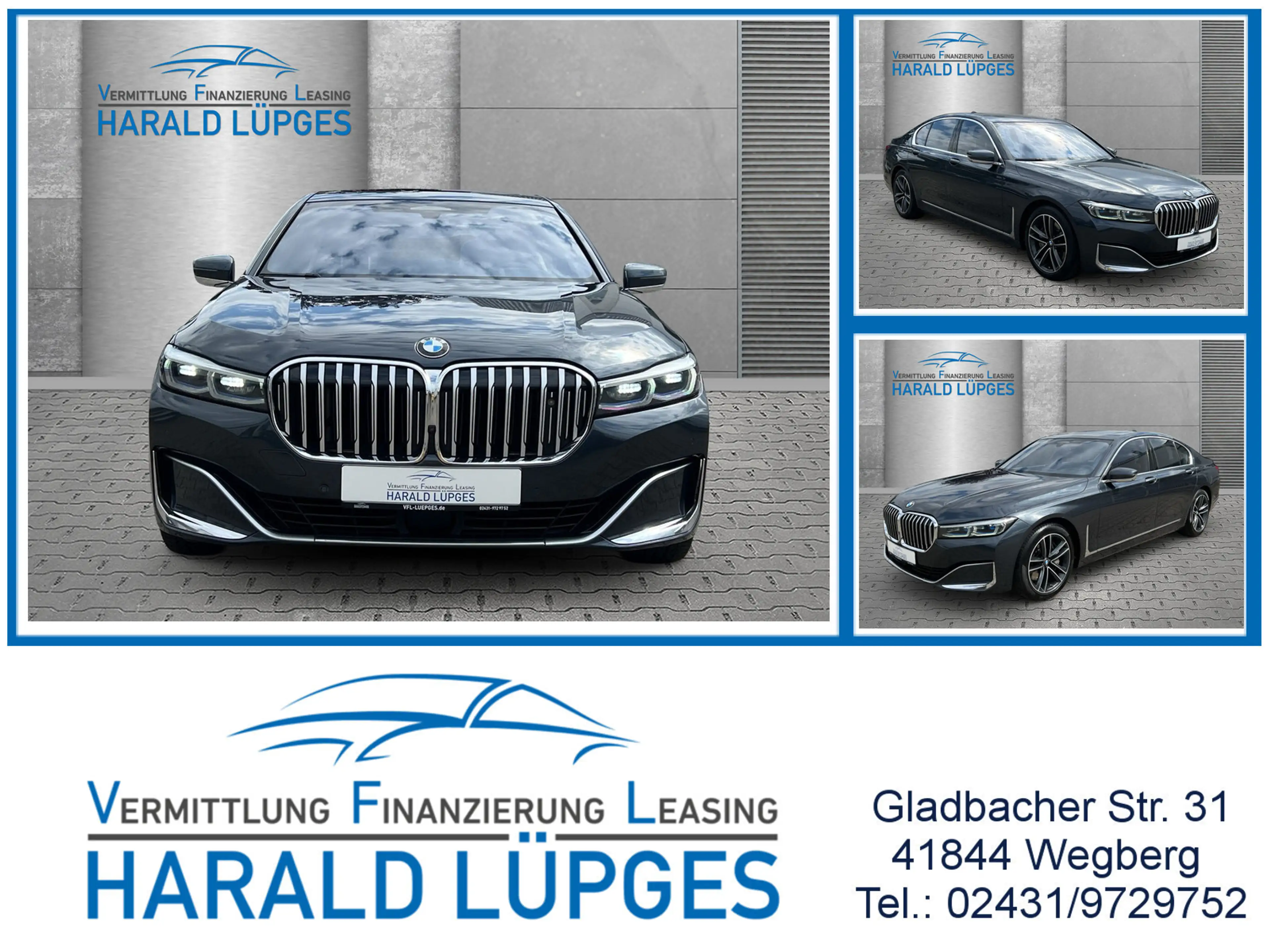 BMW 740 740d xDrive, Laser, Exclusiv-Leder, Schiebedach