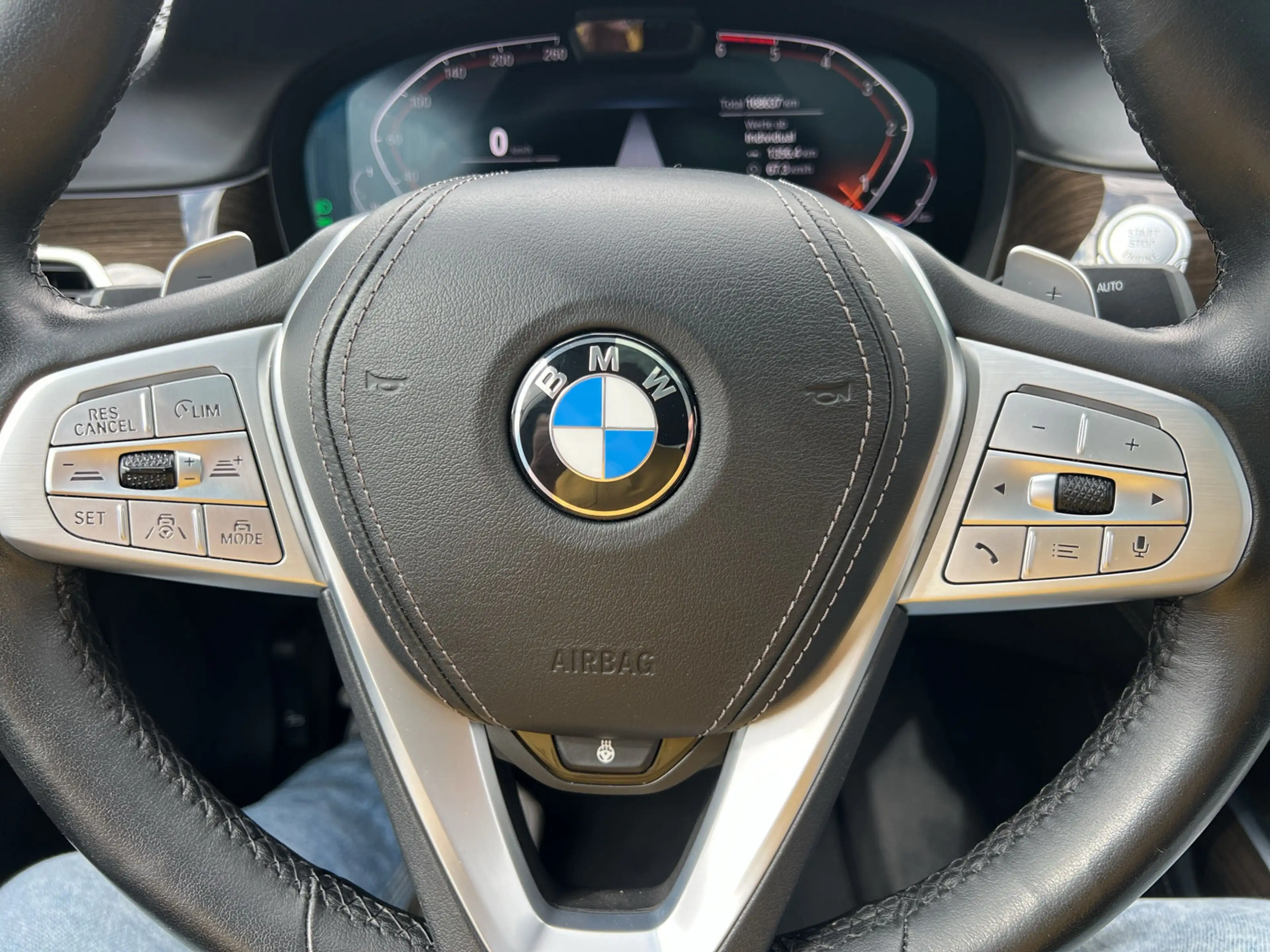 BMW 740 740d xDrive, Laser, Exclusiv-Leder, Schiebedach — photo 27