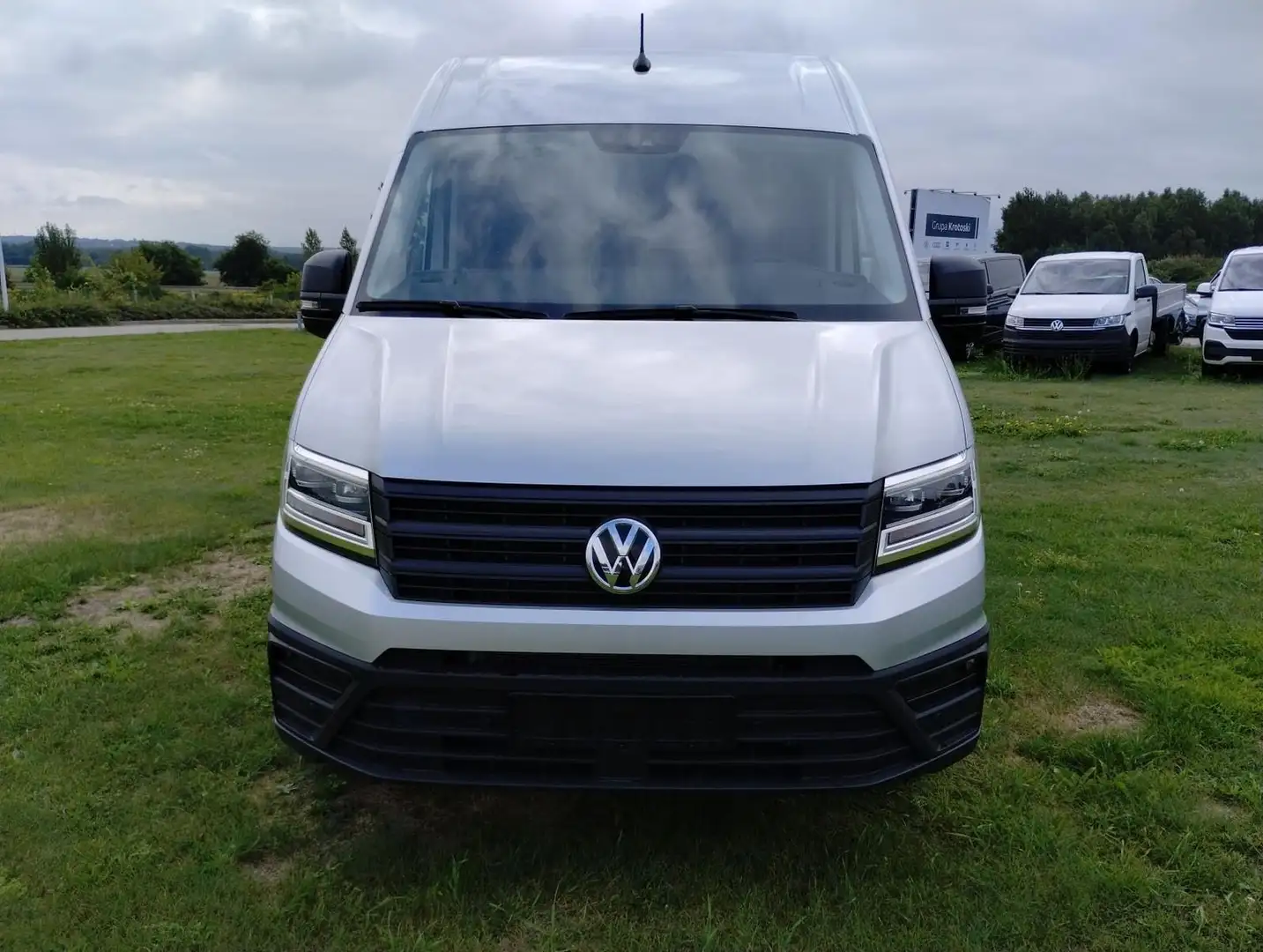 Volkswagen Crafter Kasten 35 Automatik mittellang Hoch-36% Silber - 2