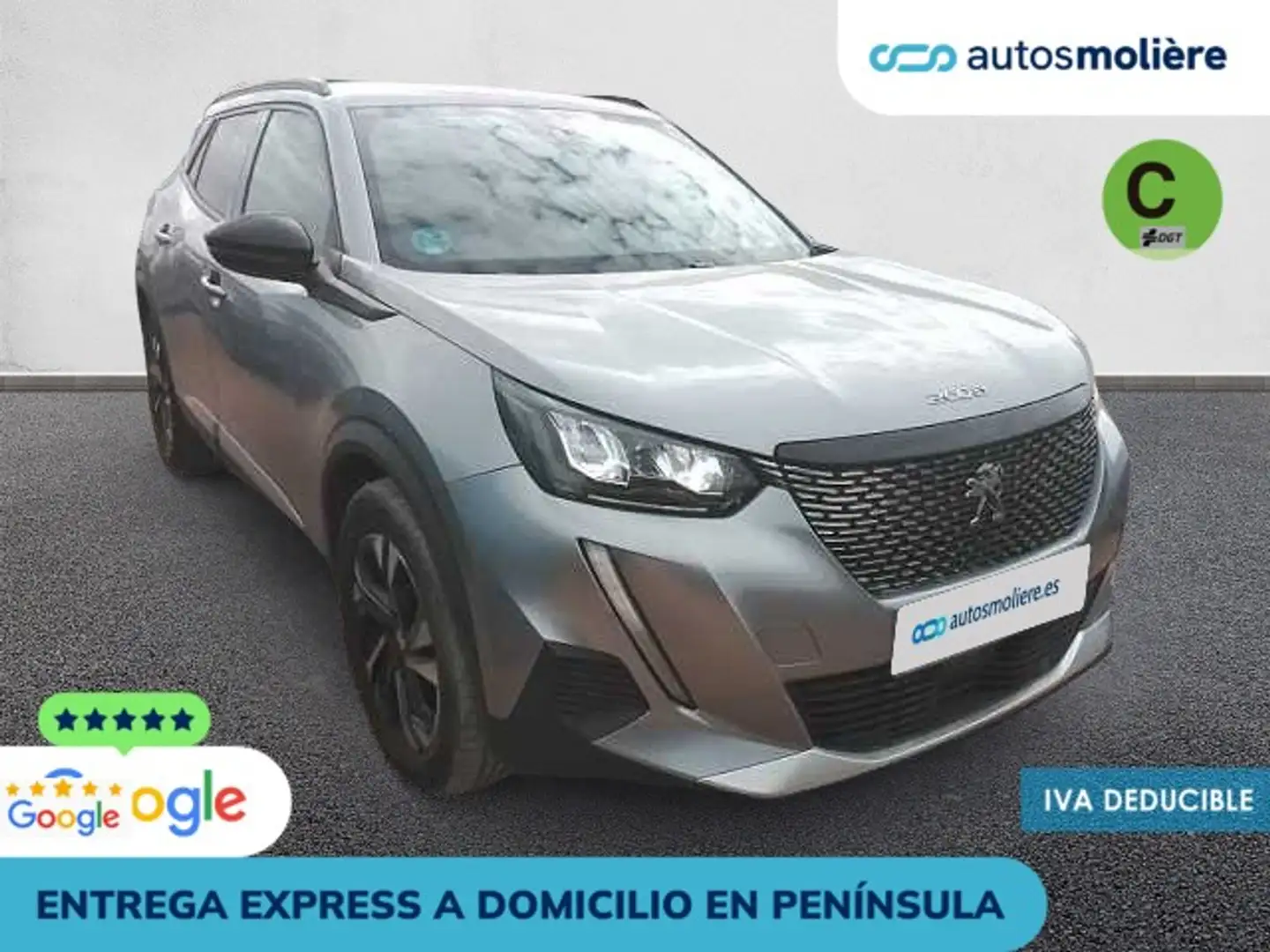 Peugeot 2008 1.2 PureTech S&S Allure Pack 130 Gris - 2