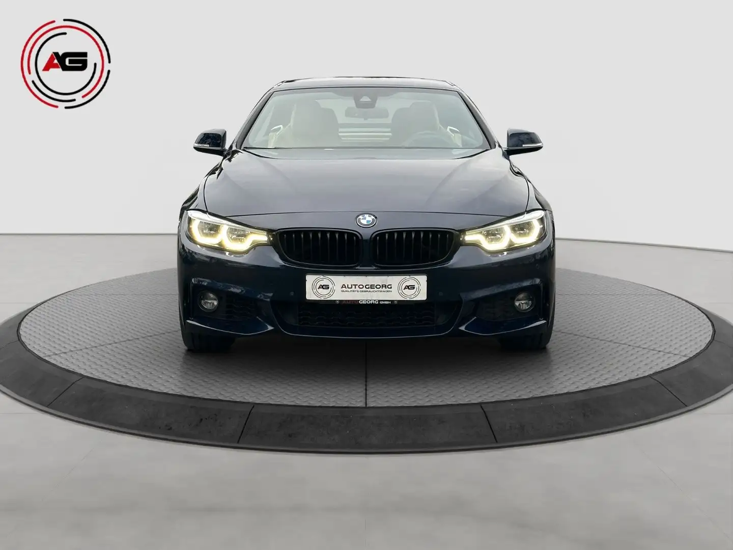 BMW 440 iA xDr. Cabrio M-SPORT HUD 360° H&K ADAP. LED Bleu - 2