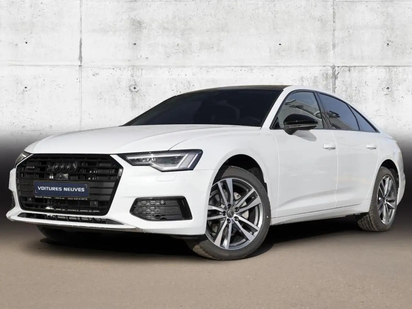Audi A6 design Blanc - 2