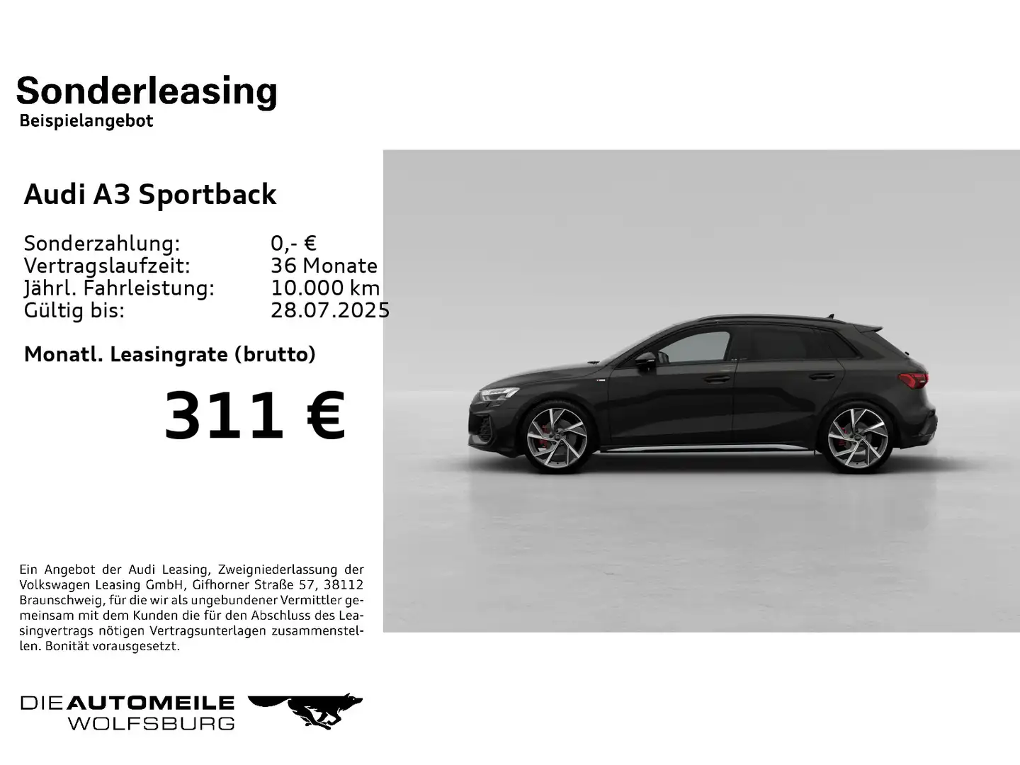 Audi A3 35 TFSI S line HeadUp/LED/SONOS/AHK Schwarz - 2