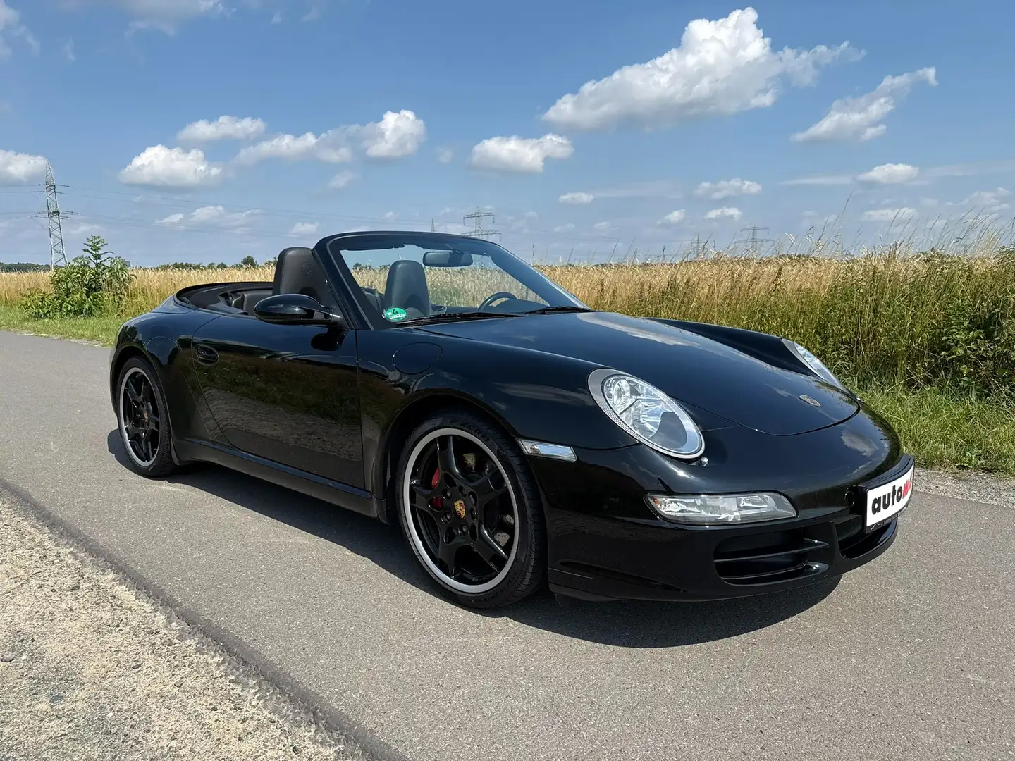 Porsche 997 911 Carrera S Cabriolet Negru - 1