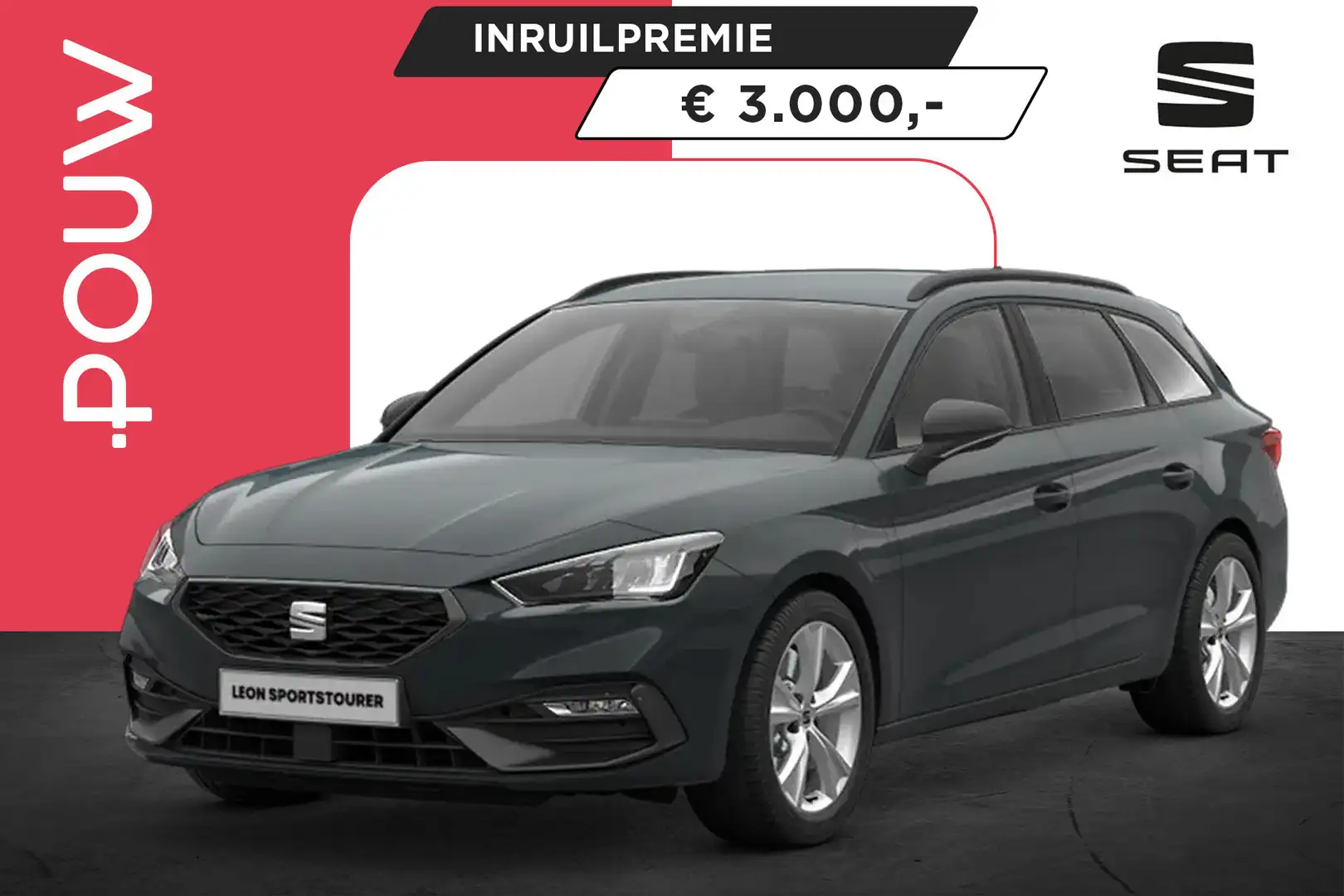 SEAT Leon e-Hybrid Sportstourer 1.5 TSI 204pk Style Business Intense Bleu - 1