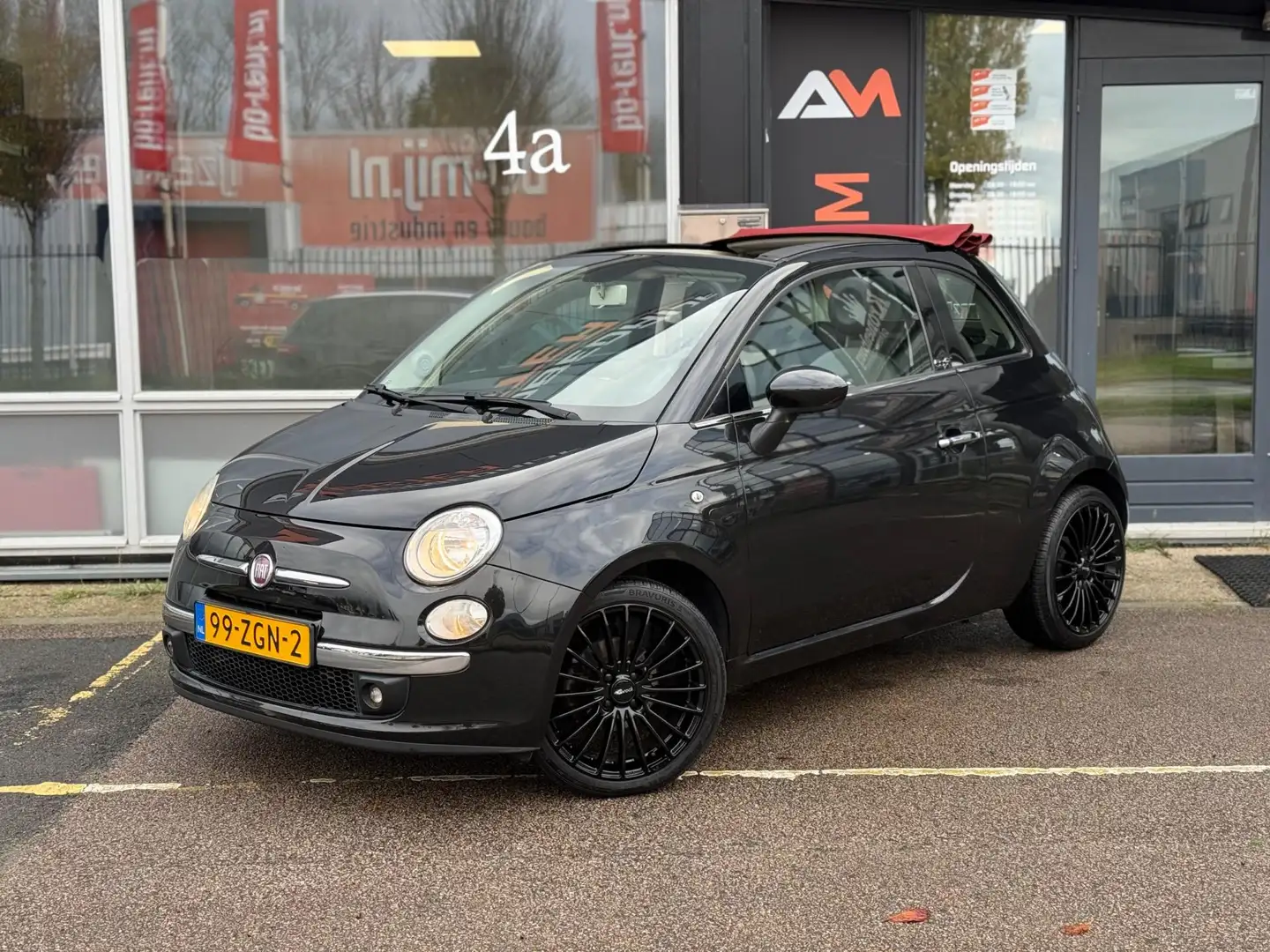 Fiat 500C 0.9 TwinAir Lounge | Airco | PDC | Noir - 2