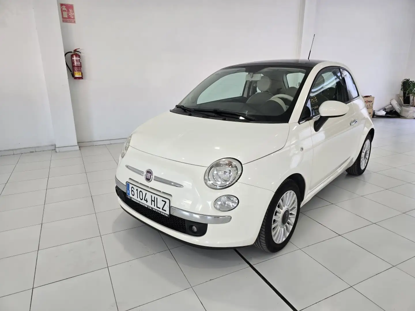 Fiat 500 1.2 Lounge Blanco - 1