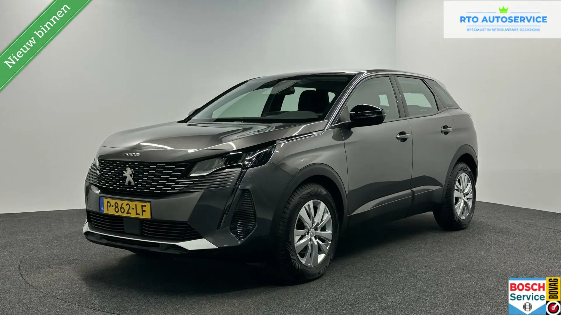 Peugeot 3008 1.2 PureTech Allure CARPLAY CAMERA LM ECC NAVI Grigio - 1