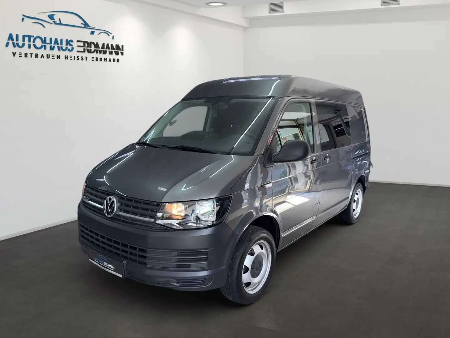 Volkswagen T6 Kombi T6 5Sitzer*Mittelhochdach 2,0 TDI-4Motion*Autom. Grau - 1