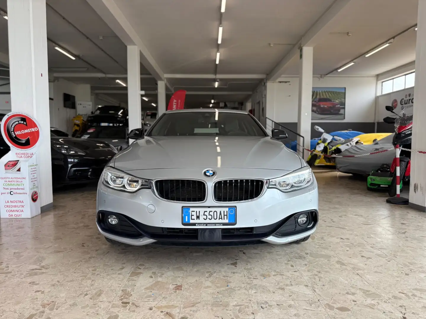 BMW 420 420d xDrive Gran Coupé Sport Argintiu - 2