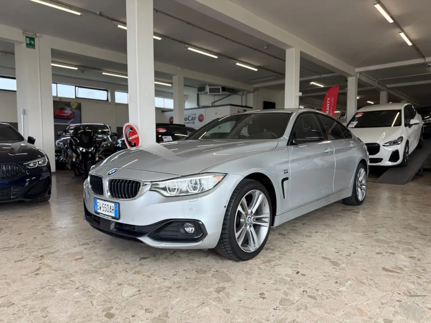 BMW 420 420d xDrive Gran Coupé Sport Argintiu - 1