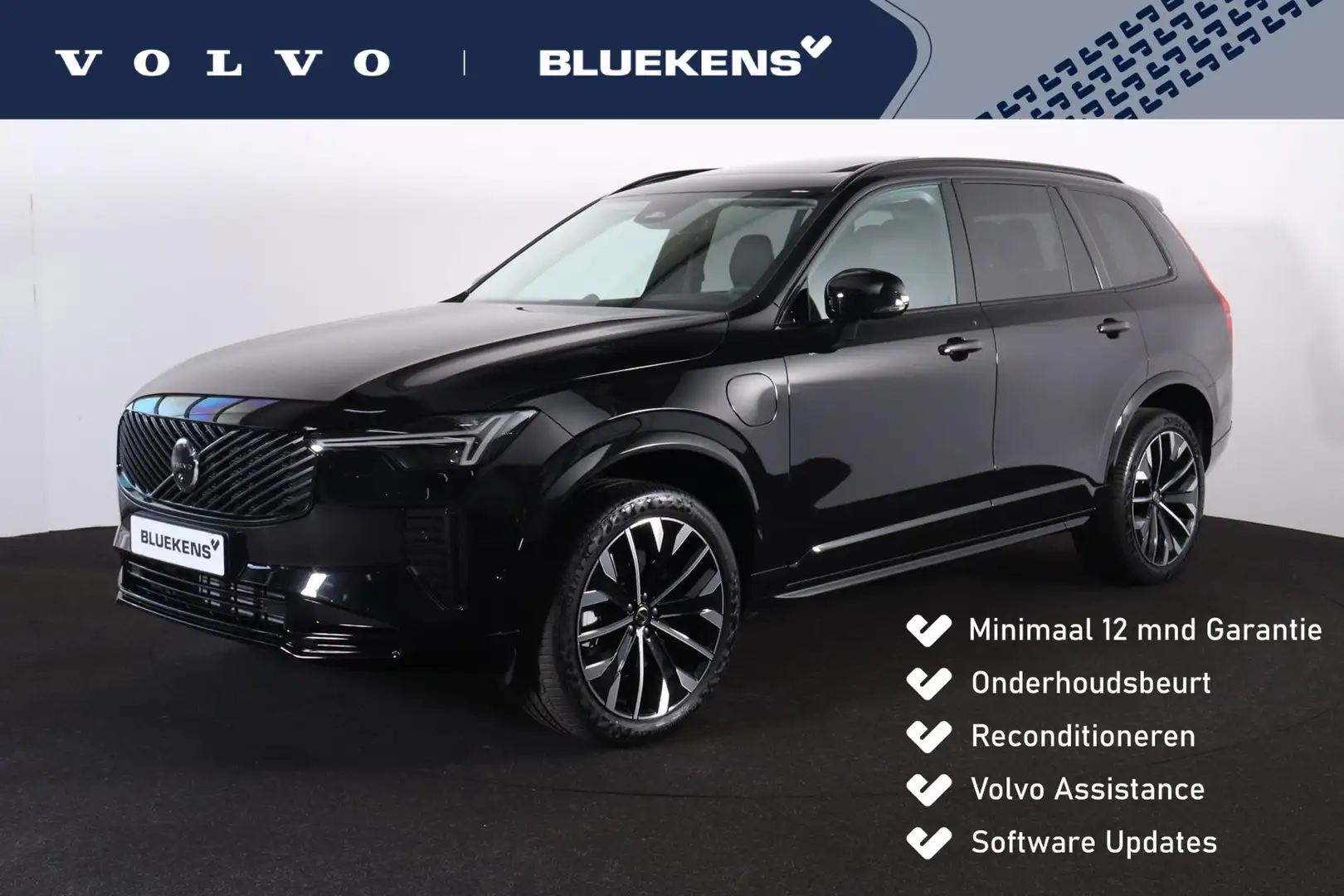 Volvo XC90 T8 Recharge AWD Ultra Dark - LONG RANGE - Panorama Zwart - 1