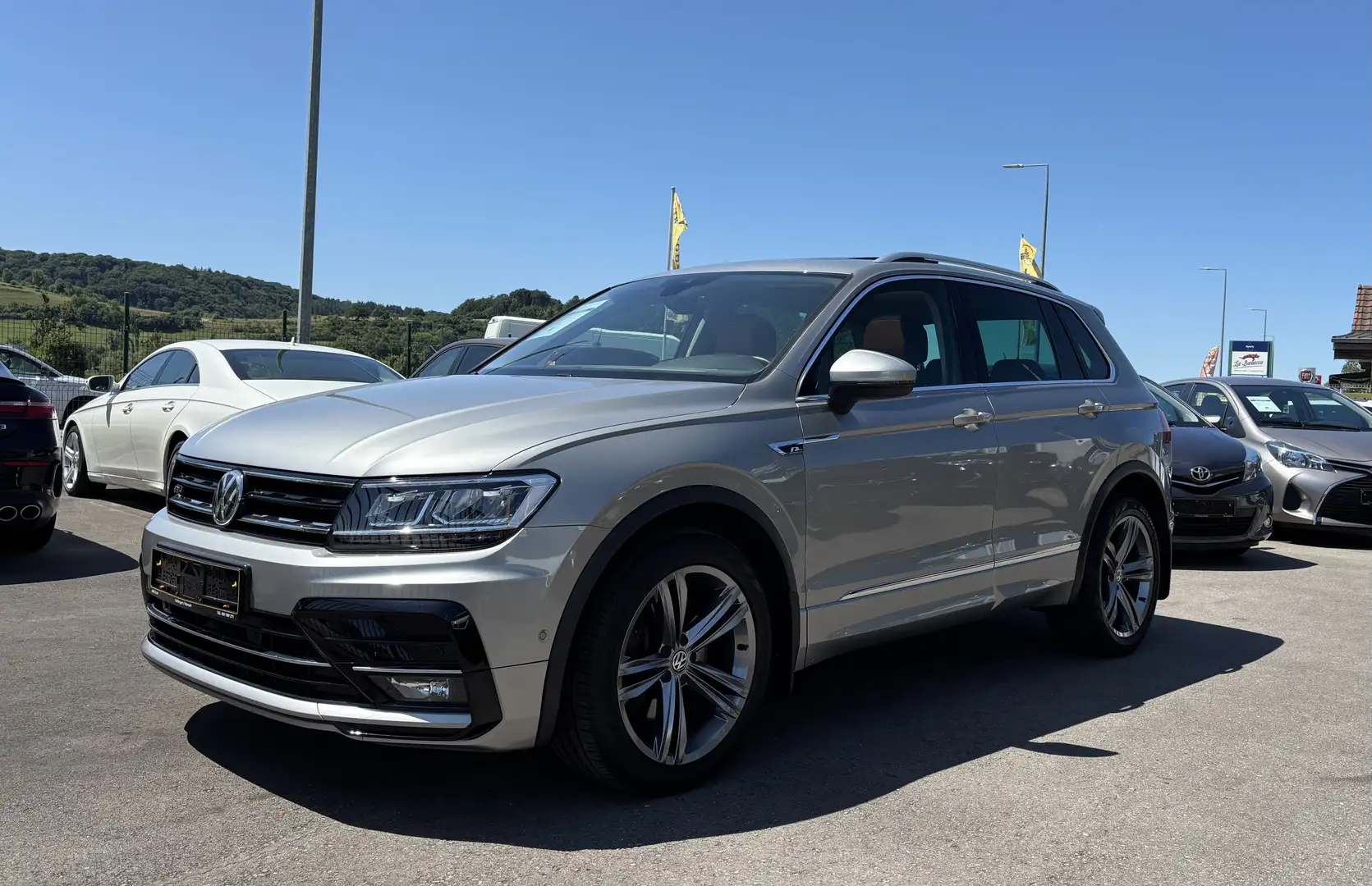 Volkswagen Tiguan 2.0 TSI R-Line 4Motion DSG Grijs - 1