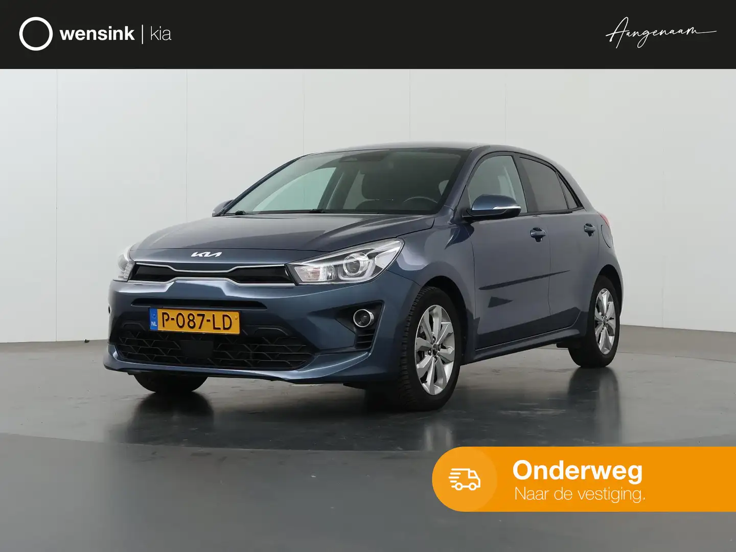 Kia Rio 1.0 T-GDi MHEV DynamicPlusLine | Keyless | Navigat Blauw - 1