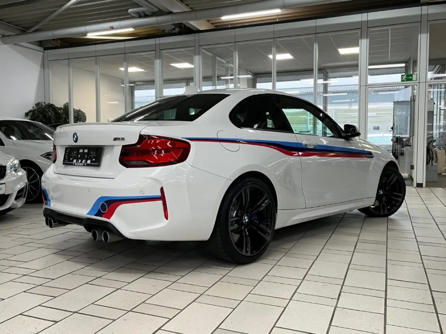 BMW M2 Coupe Navi LED HiFi GSD Sonnenschutz SHZ Wireless Weiß - 2