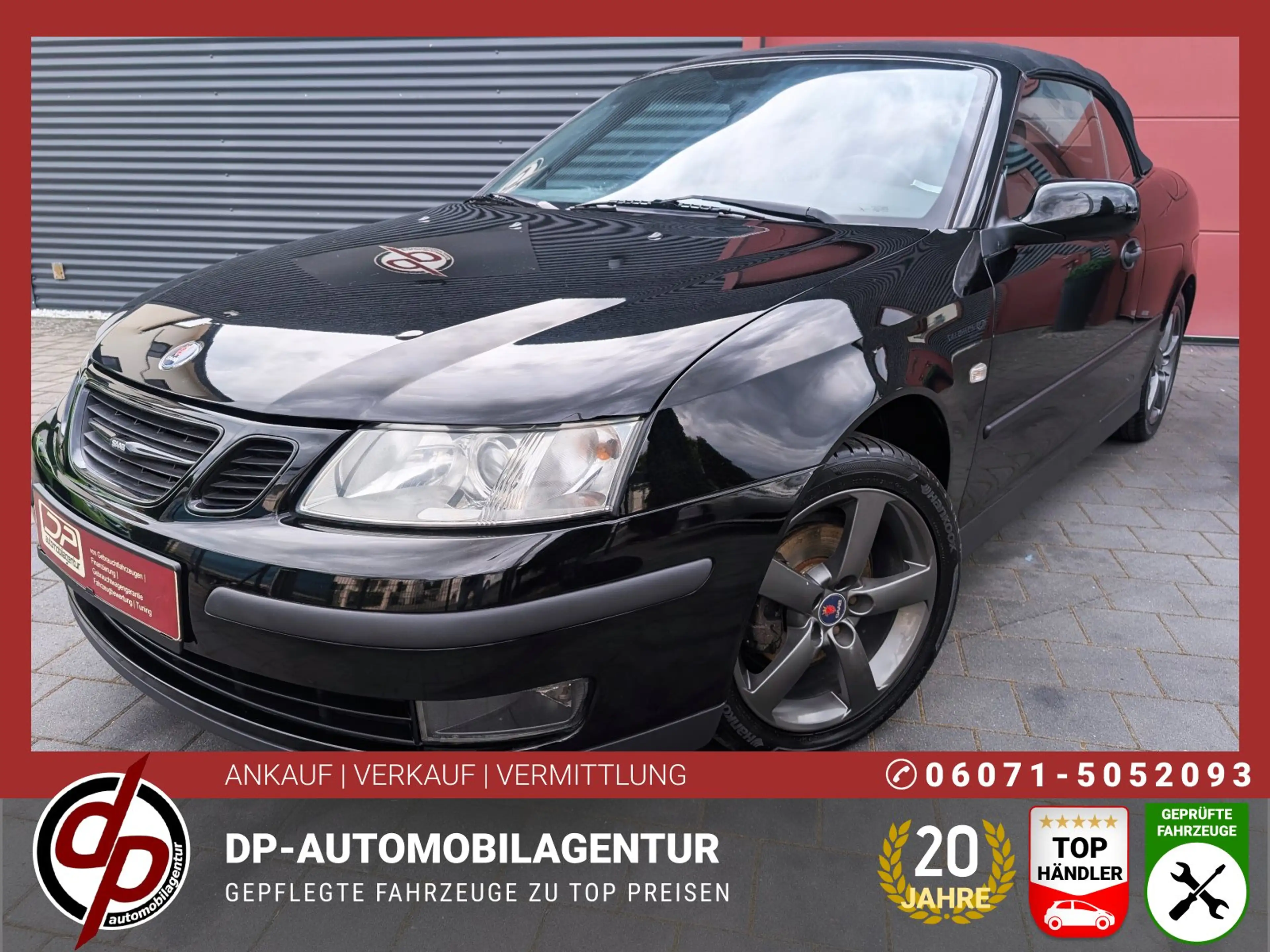 Saab 9-3 9-3 2.0T Cabrio *1.HAND/LEDER/17 ZOLL*