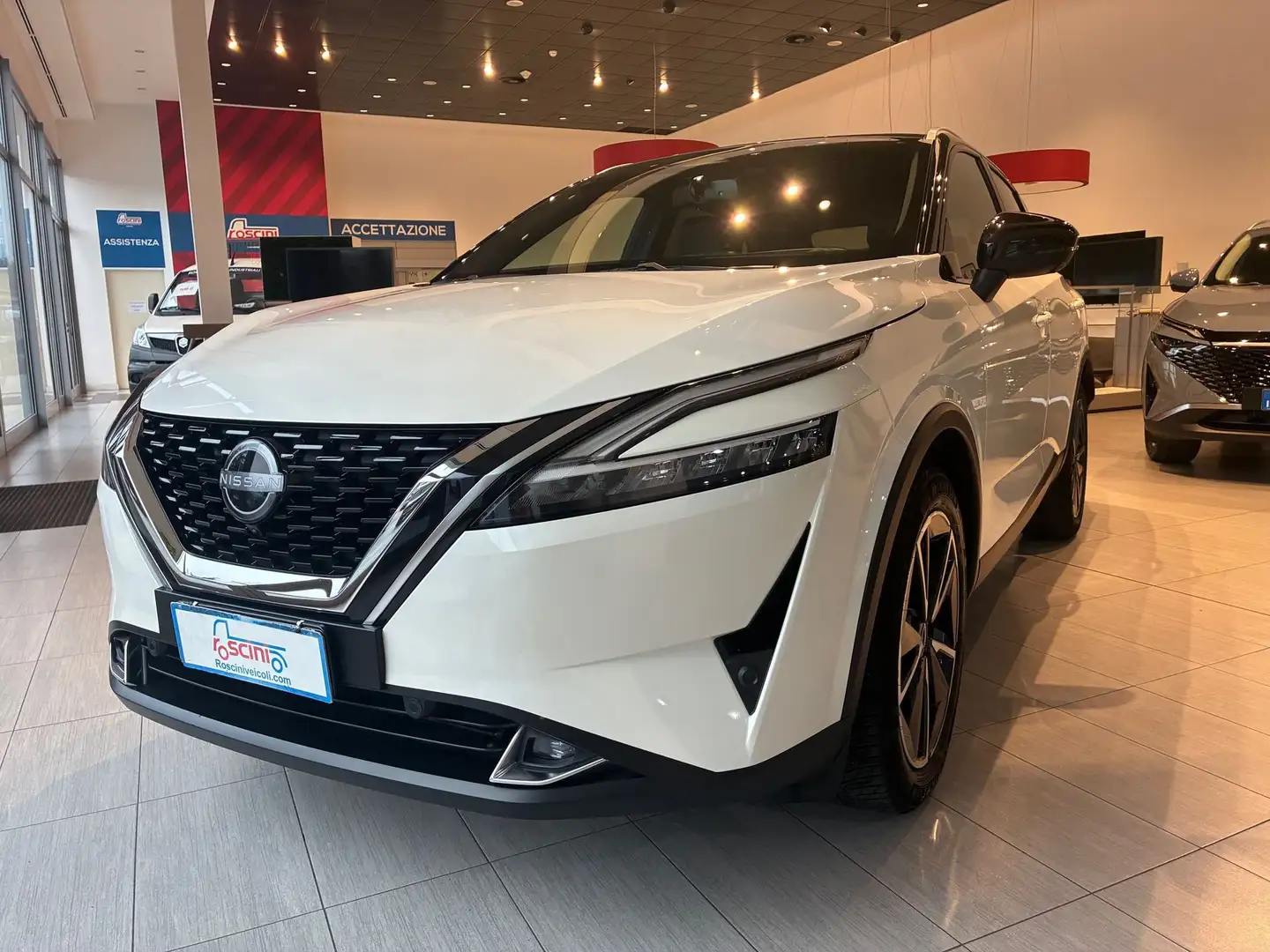 Nissan Qashqai Qashqai MHEV 158 CV Xtronic Tekna Blanc - 1