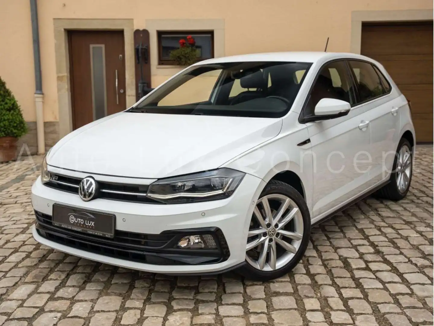 Volkswagen Polo 1.6 TDI R-Line DSG/Digital Cockpit/ACC/CarPlay/LED Blanc - 1