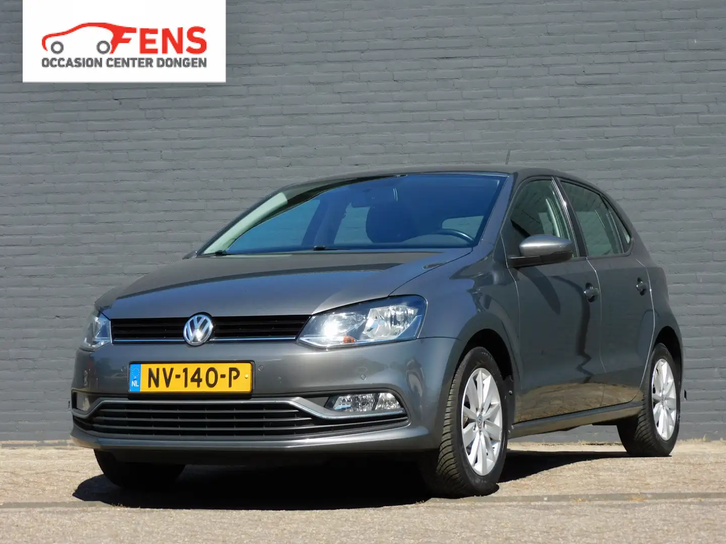 Volkswagen Polo 1.2 TSI Comfortline Business R TOPSTAAT! NAVI! CRU Grijs - 1