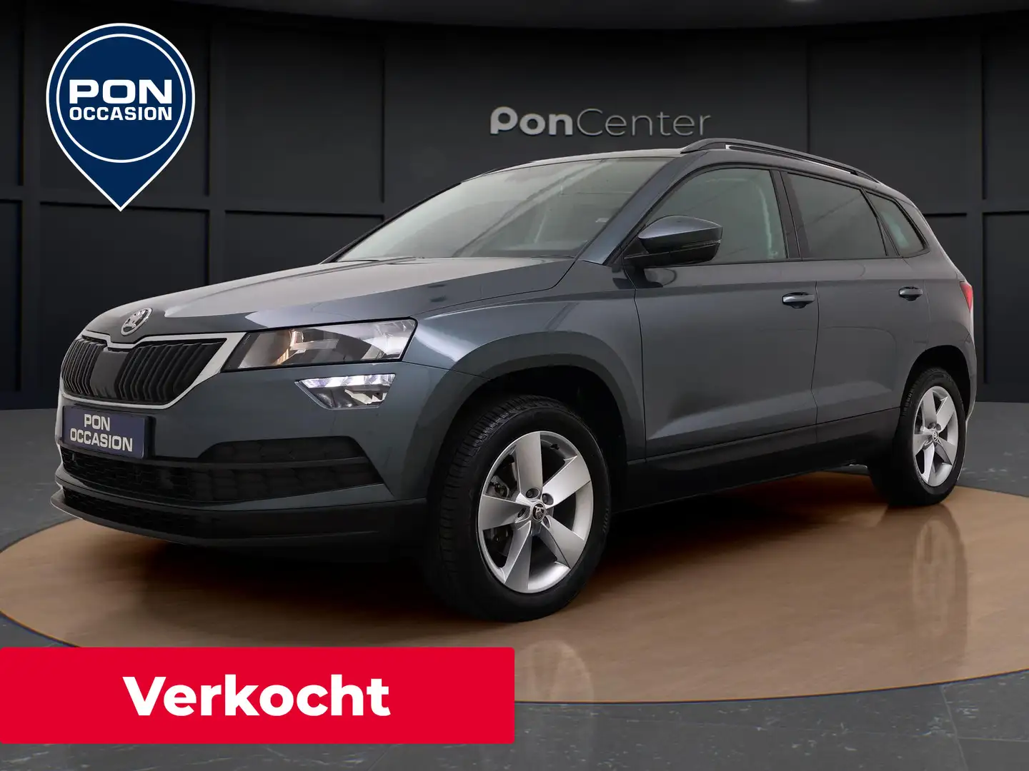Skoda Karoq 1.5 TSI 150 PK Ambition Business | Navigatie | App Gris - 1
