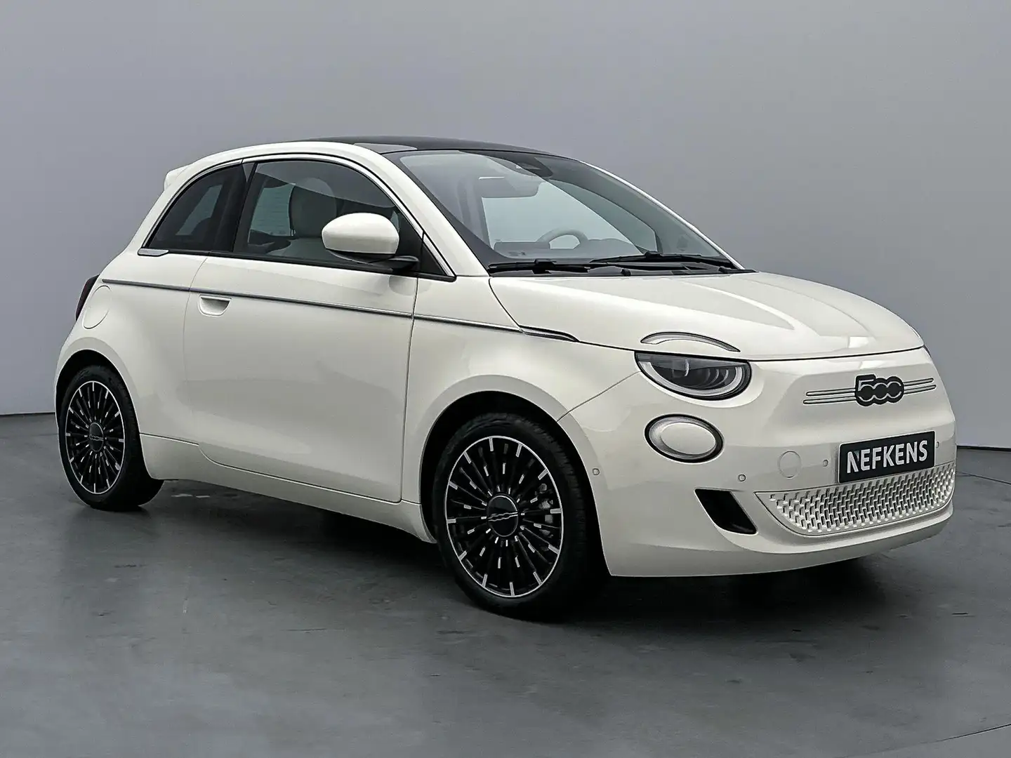 Fiat 500 EV La Prima 42 kWh 118 pk | Navigatie | Panoramada Wit - 2