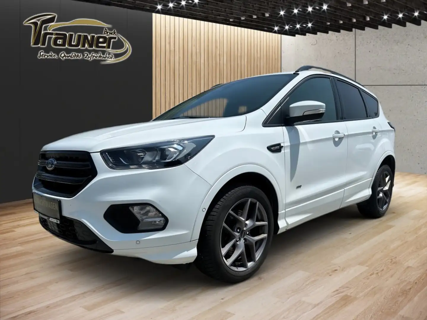 Ford Kuga 2,0 TDCi ST-Line Start/Stop Powershift Aut. A Blanc - 1