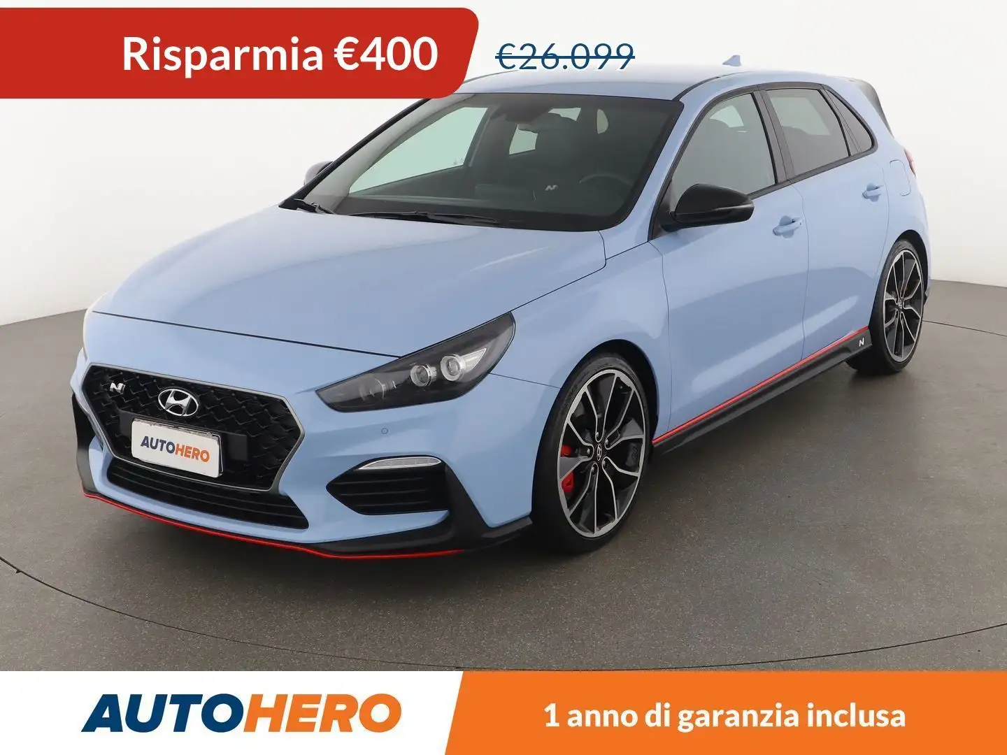 Hyundai i30 2.0 TGDI N Performance 275 CV Blu/Azzurro - 1