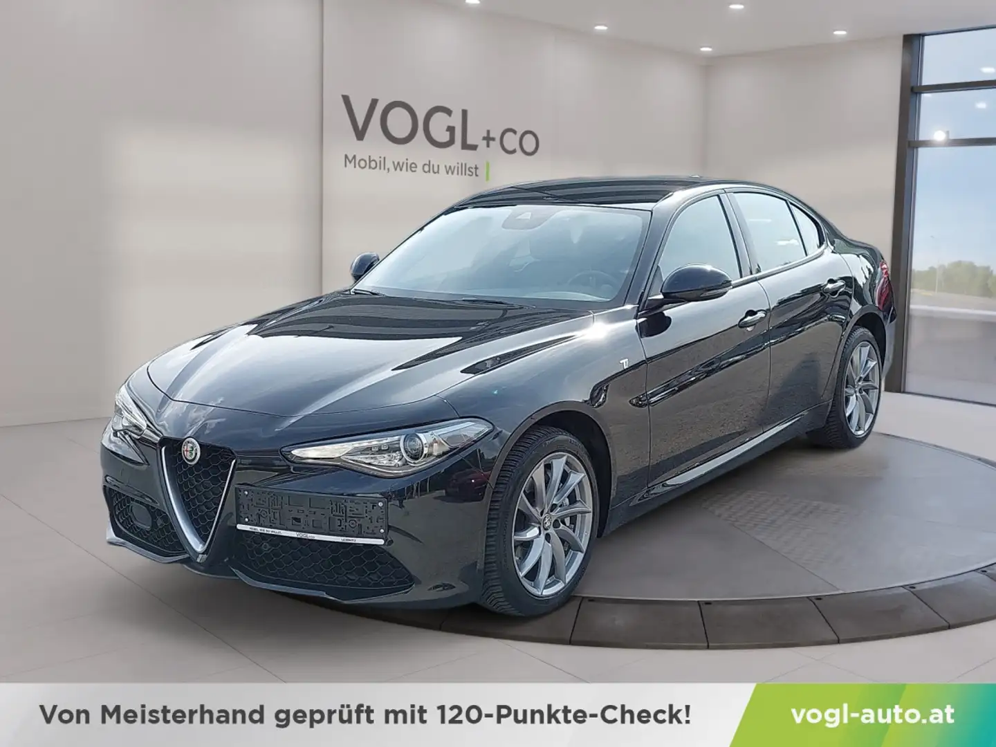 Alfa Romeo Giulia Ti 2.0 280 AT8 Q4 Schwarz - 1